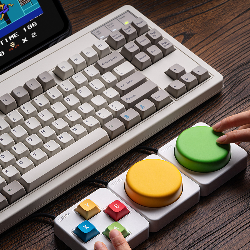 8BitDo Keyboard Extensions - Super Buttons Super ABXY Super Stick Replacement Accessory