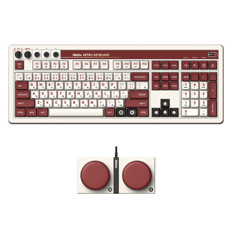 8BitDo Retro 108 Mechanical Keyboard for Smooth Gameplay