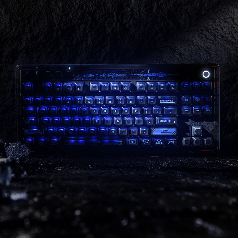 8BitDo Retro 87 Mechanical Keyboard - Mecha BREAK for Smooth Gameplay