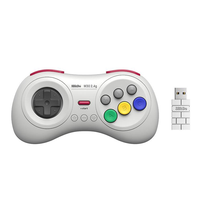 8BitDo M30 2.4G Controller for Sega Genesis Mini &amp; Mega Drive Mini for Smooth Gameplay