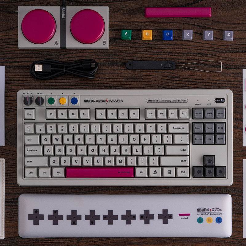 Retro Mechanical Keyboard - S Edition for Smooth Gameplay