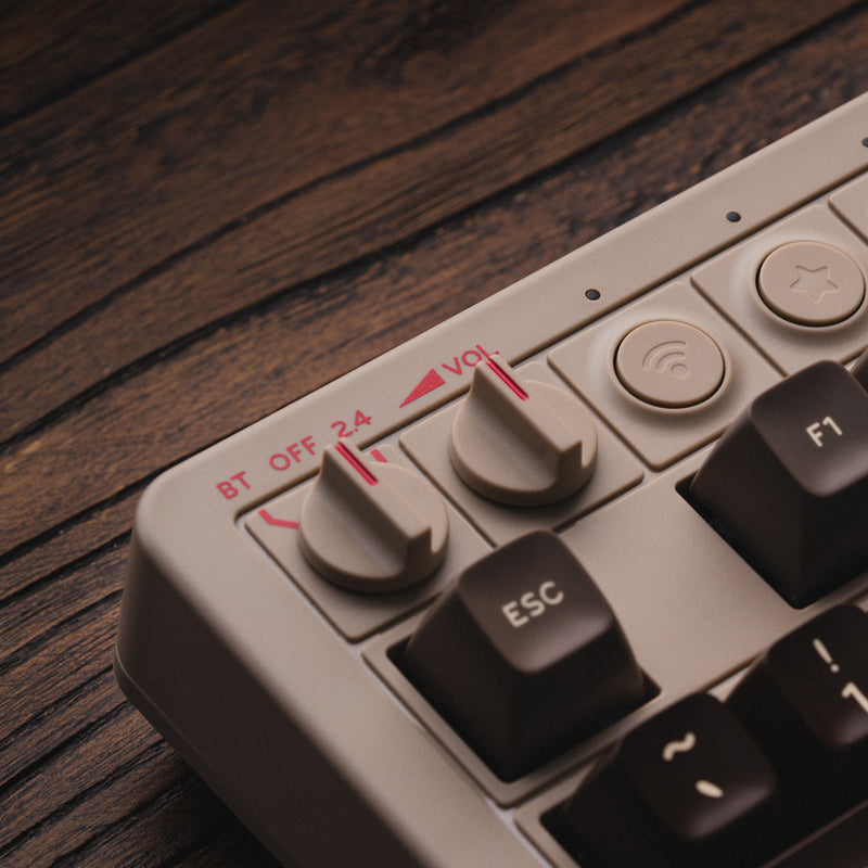 8BitDo Retro Mechanical Keyboard for Smooth Gameplay