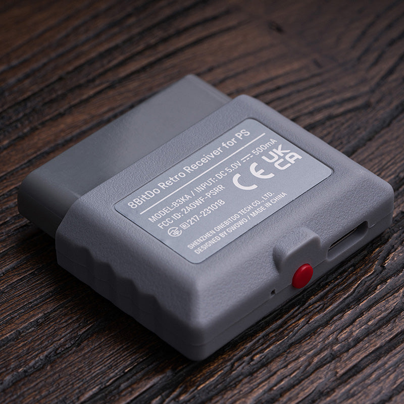 8BitDo Retro Receiver for PS1 PS2 Replacement Accessory