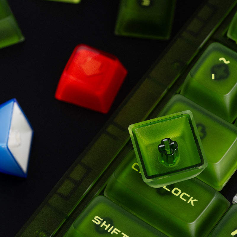 8BitDo Double-Layered Crystal Arrow Keycaps for Smooth Gameplay