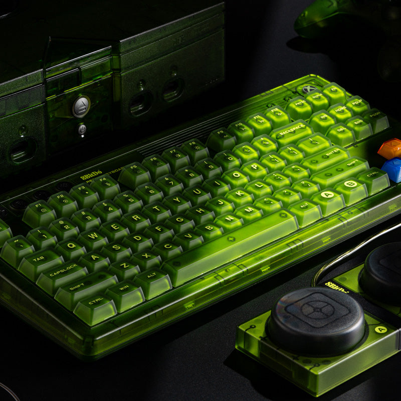 8BitDo Retro 87 Mechanical Keyboard - Xbox Edition for Smooth Gameplay