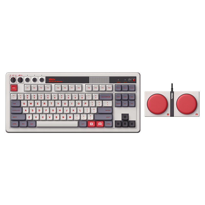 8BitDo Retro Mechanical Keyboard for Smooth Gameplay