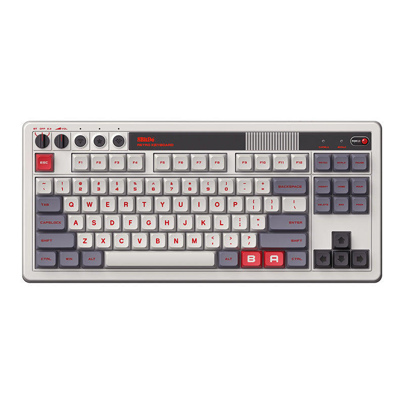 8BitDo Retro Mechanical Keyboard for Smooth Gameplay