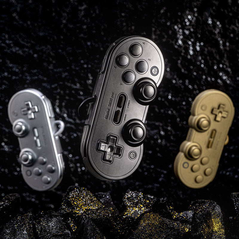 8BitDo SN30 Pro - Space Gray Limited Edition for Smooth Gameplay
