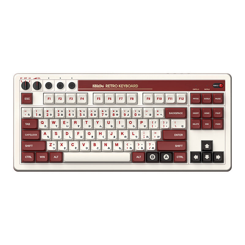 8BitDo Retro Mechanical Keyboard for Smooth Gameplay
