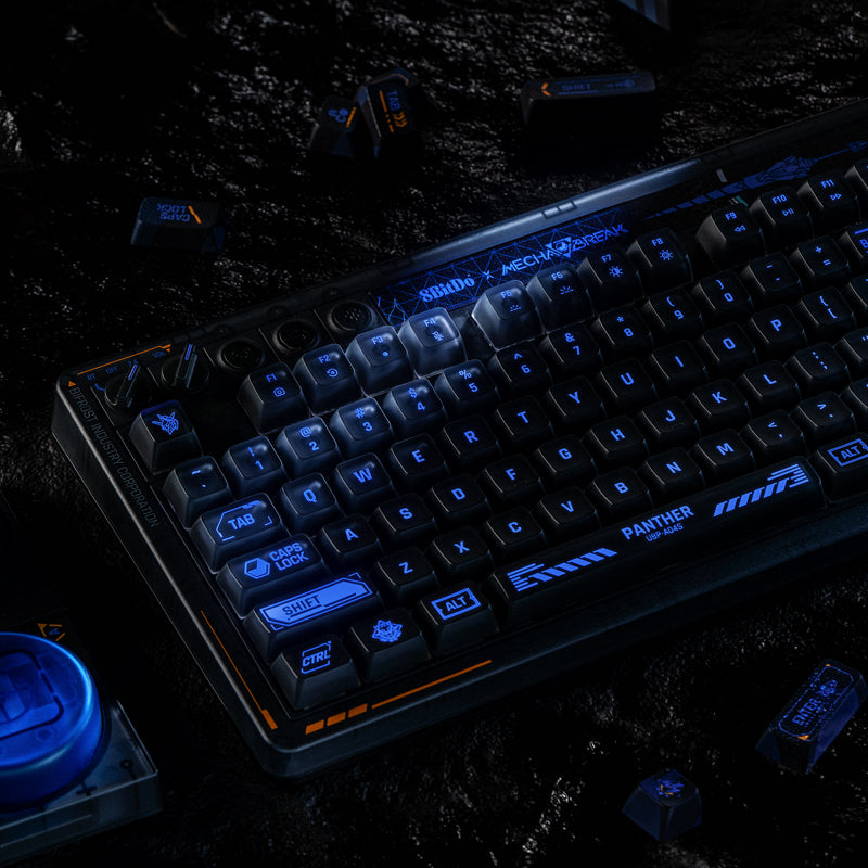 8BitDo Retro 87 Mechanical Keyboard - Mecha BREAK for Smooth Gameplay