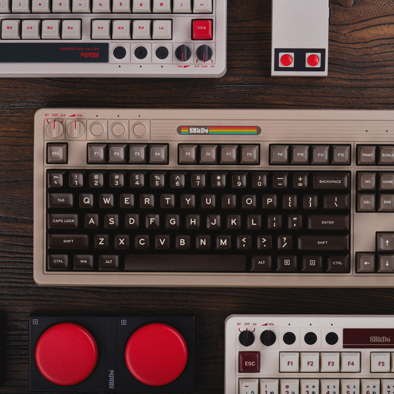 8BitDo Retro Mechanical Keyboard for Smooth Gameplay