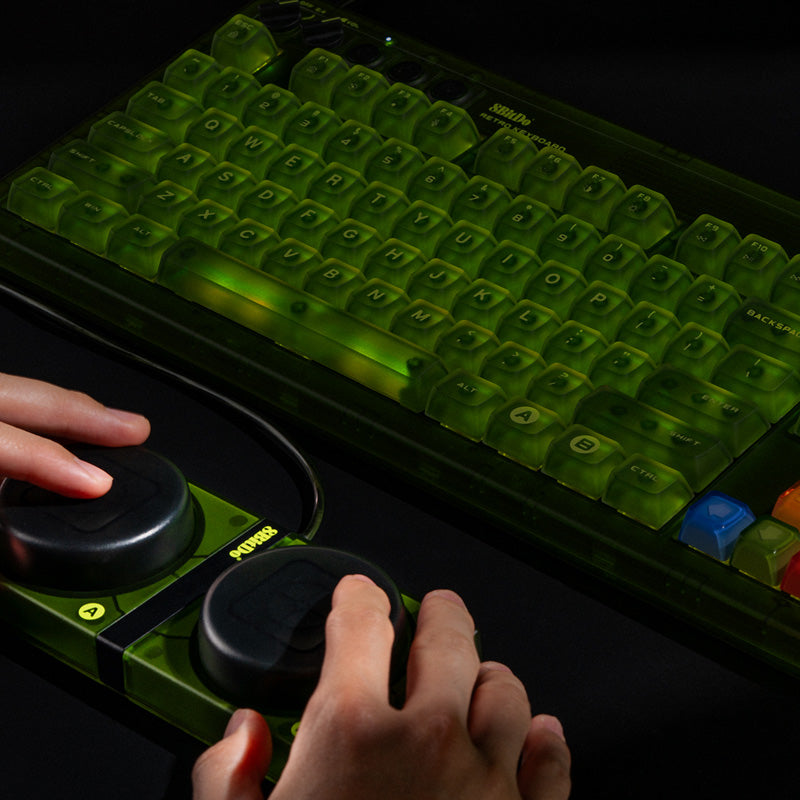 8BitDo Retro 87 Mechanical Keyboard - Xbox Edition for Smooth Gameplay