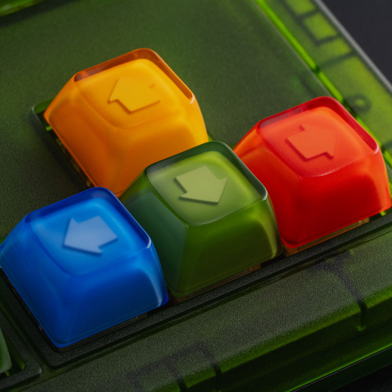 8BitDo Double-Layered Crystal Arrow Keycaps for Smooth Gameplay