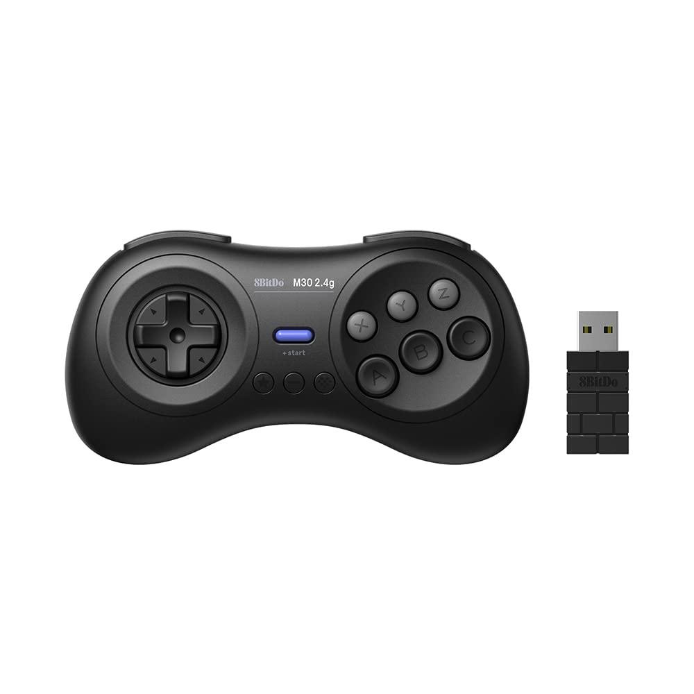 8BitDo M30 2.4G Controller for Sega Genesis Mini &amp; Mega Drive Mini for Smooth Gameplay