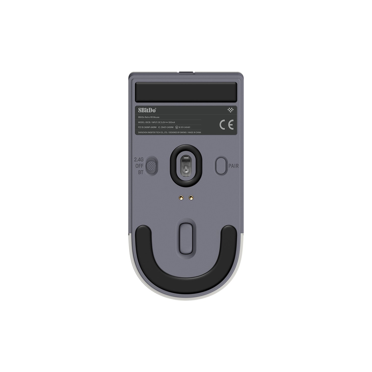 8BitDo Retro R8 Mouse - N Edition for Smooth Gameplay