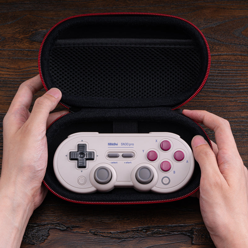 8Bitdo Classic Controller Travel Case (Medium) for Smooth Gameplay