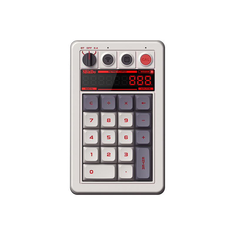 8BitDo Retro 18 Mechanical Numpad for Smooth Gameplay