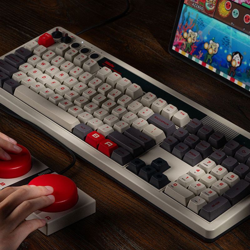 8BitDo Retro 108 Mechanical Keyboard for Smooth Gameplay