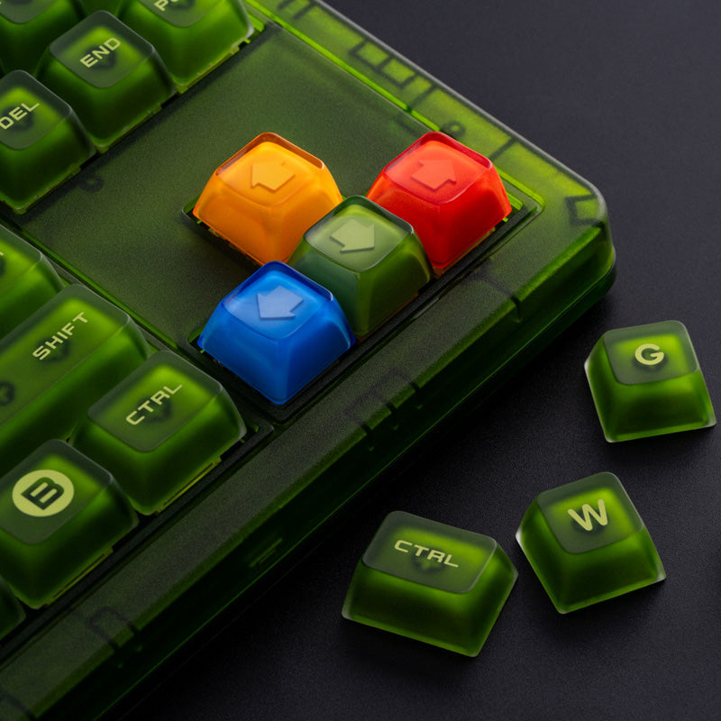 8BitDo Double-Layered Crystal Arrow Keycaps for Smooth Gameplay
