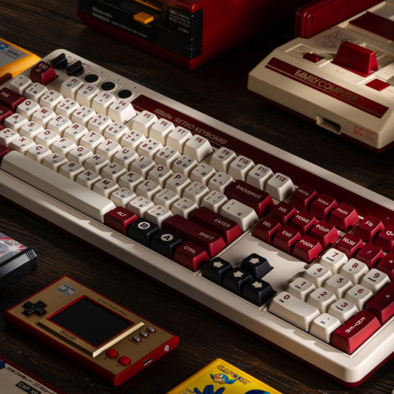 8BitDo Retro 108 Mechanical Keyboard for Smooth Gameplay