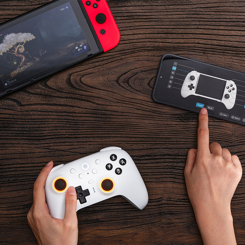 8BitDo Ultimate 2 Bluetooth Controller for Smooth Gameplay