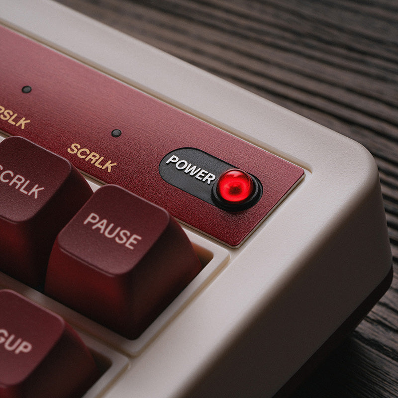 8BitDo Retro Mechanical Keyboard for Smooth Gameplay