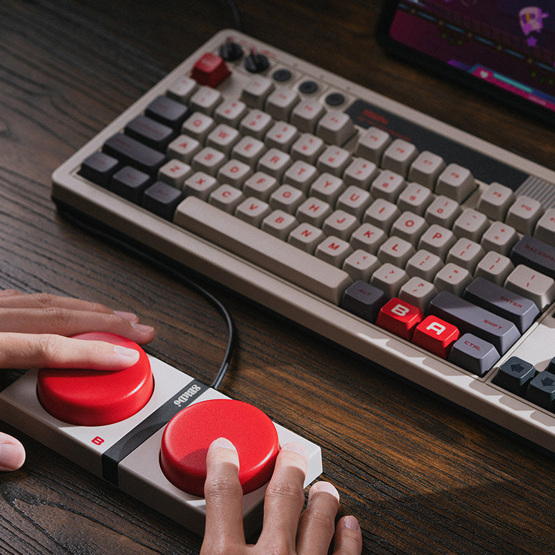 8BitDo Retro Mechanical Keyboard for Smooth Gameplay