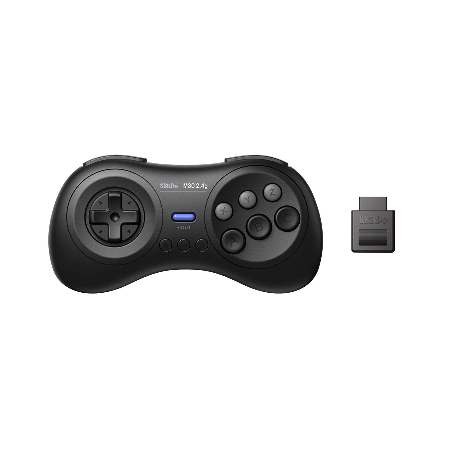 8BitDo M30 2.4G Controller for Sega Genesis &amp; Mega Drive for Smooth Gameplay