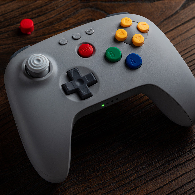 8BitDo 64 Bluetooth Controller for Analogue 3D for Smooth Gameplay