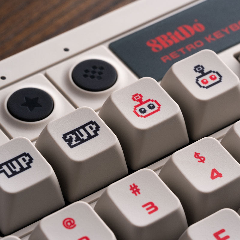 8BitDo Retro Keycaps for Smooth Gameplay
