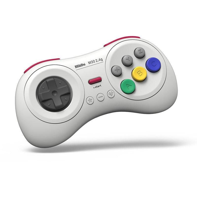 8BitDo M30 2.4G Controller for Sega Genesis Mini &amp; Mega Drive Mini for Smooth Gameplay