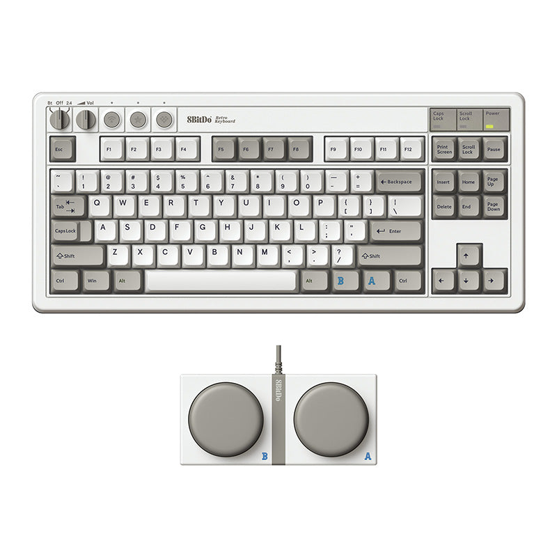 8BitDo Retro Mechanical Keyboard for Smooth Gameplay