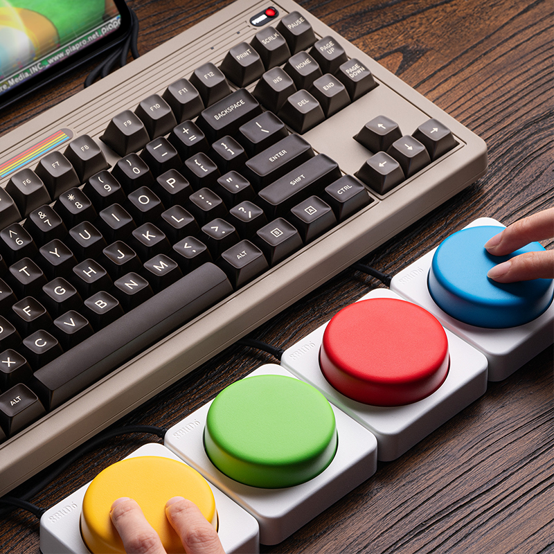 8BitDo Keyboard Extensions - Super Buttons Super ABXY Super Stick Replacement Accessory