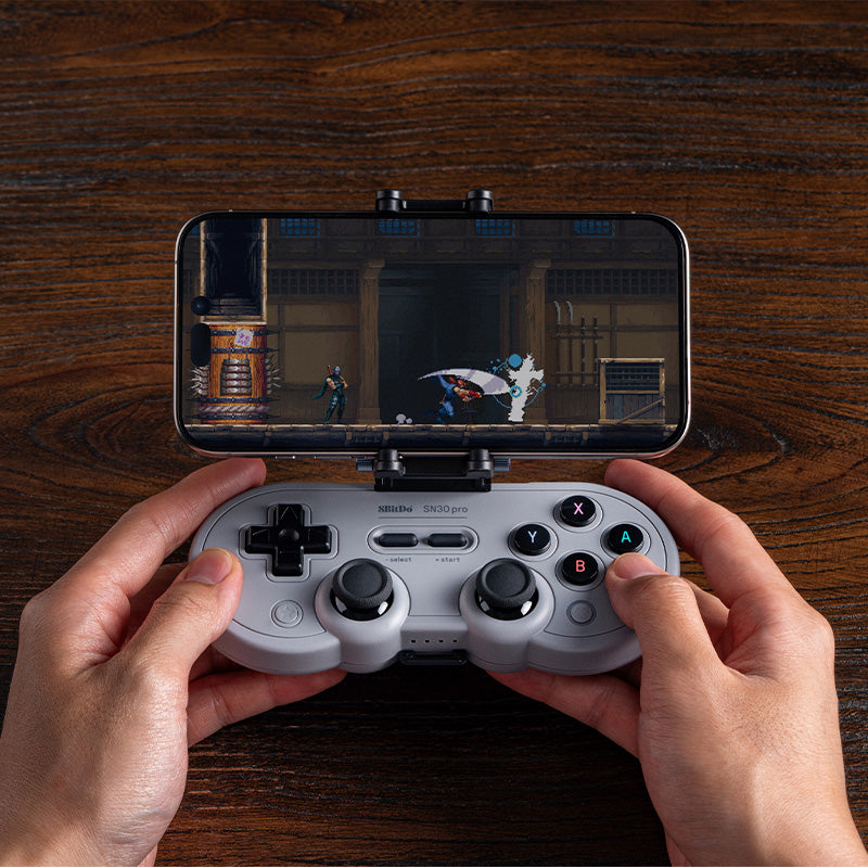 8BitDo Mobile Clip for SN30 Pro for Smooth Gameplay