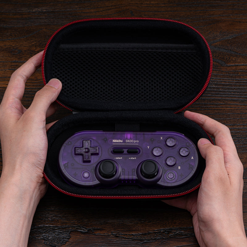 8Bitdo Classic Controller Travel Case (Medium) for Smooth Gameplay