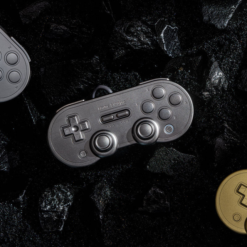 8BitDo SN30 Pro - Space Gray Limited Edition for Smooth Gameplay