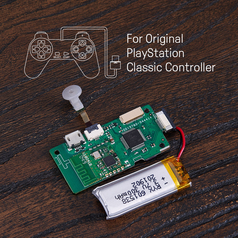 8BitDo Mod Kit for Original PlayStation Classic Controller Replacement Accessory