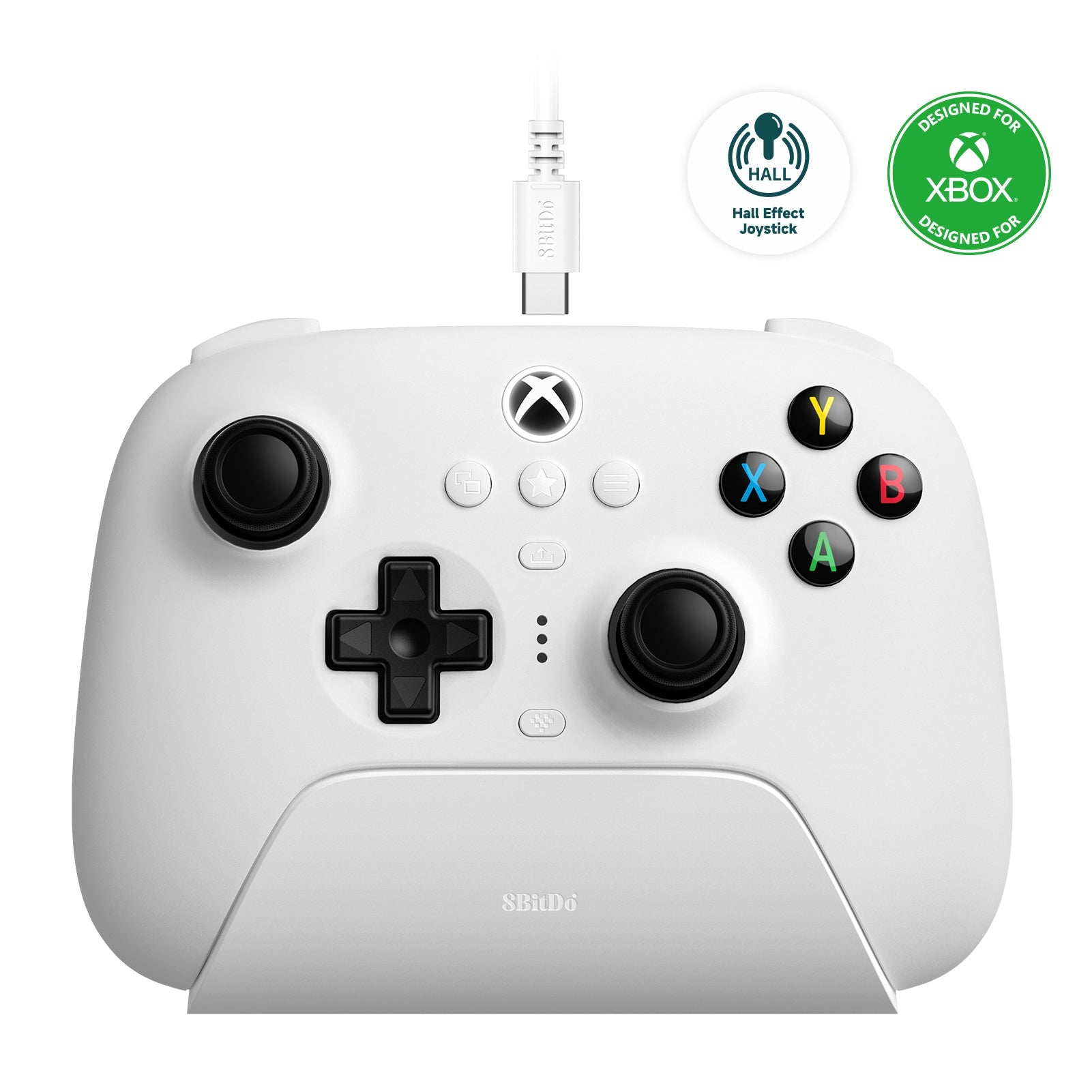 8BitDo Ultimate 3-mode Controller for Xbox (Wired for Xbox Series X|S and Xbox One Wireless for Windows and Android) for Smooth Gameplay