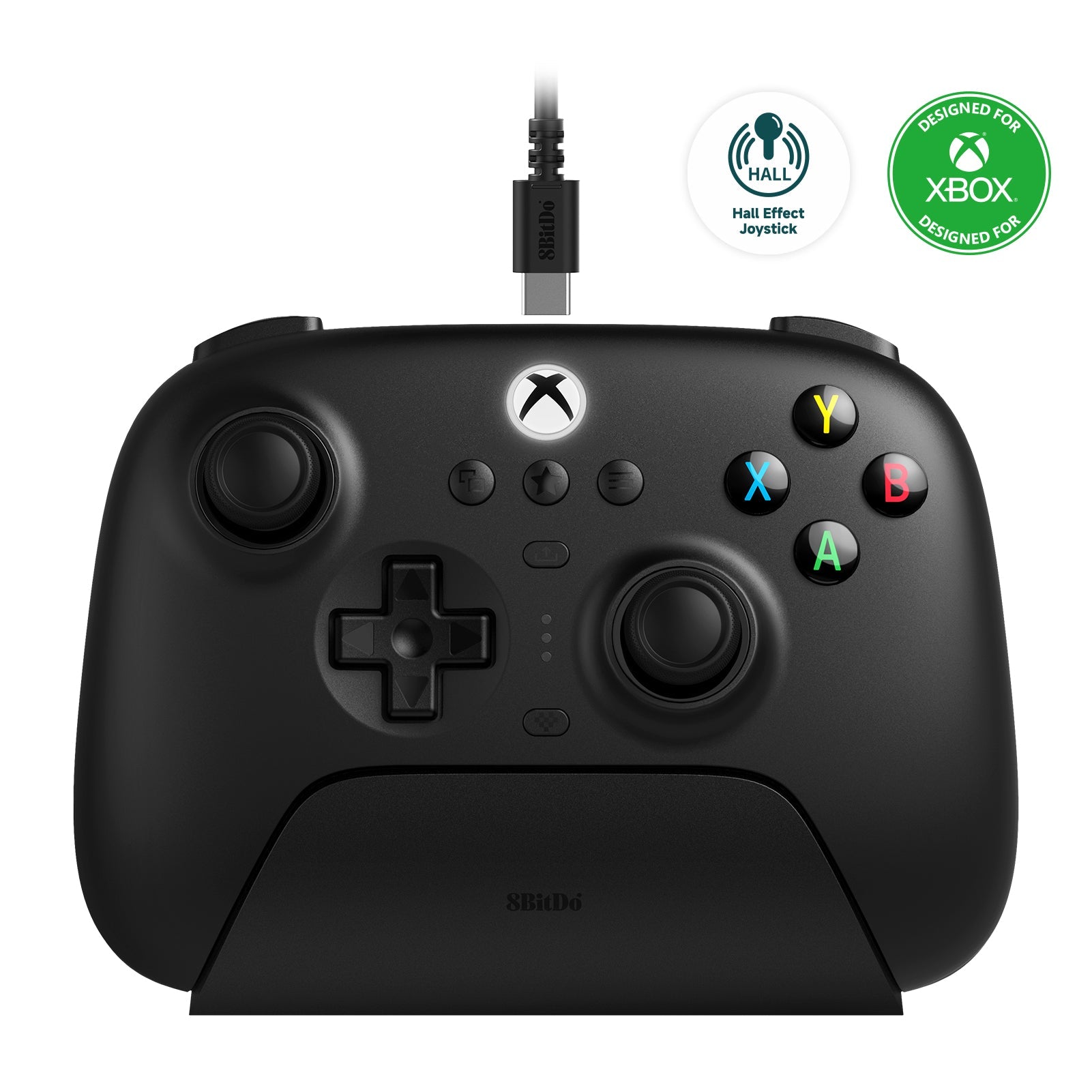 8BitDo Ultimate 3-mode Controller for Xbox (Wired for Xbox Series X|S and Xbox One Wireless for Windows and Android) for Smooth Gameplay