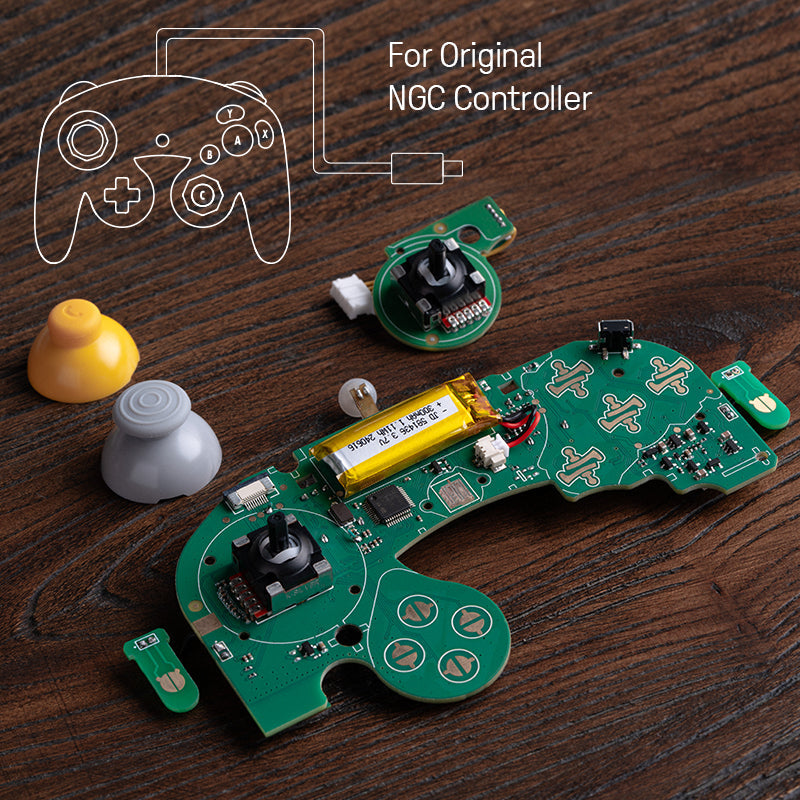 8BitDo Mod Kit for Original NGC Controller (Ships Apr 2026) Replacement Accessory