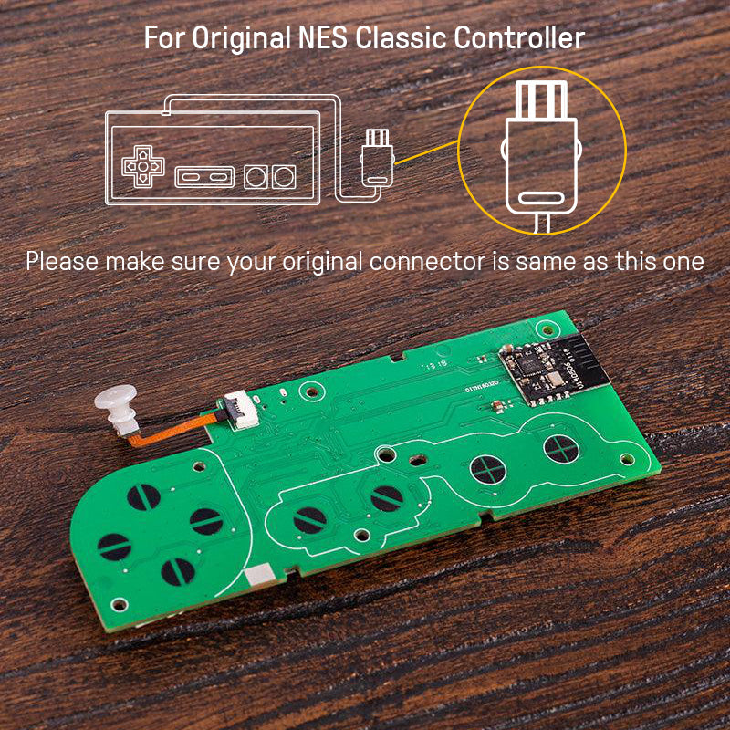 8BitDo Mod Kit for NES Classic Edition Controller (Classic) Replacement Accessory