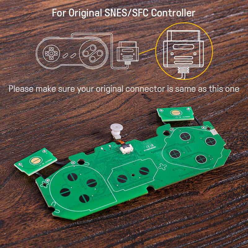 8BitDo Mod Kit for Original SNES/SFC Controller（Original） Replacement Accessory
